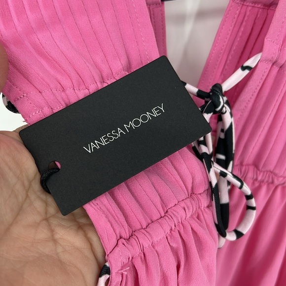 NWT Vanessa Mooney Alya Silk Romper Dress Size XL - Picture 10 of 17